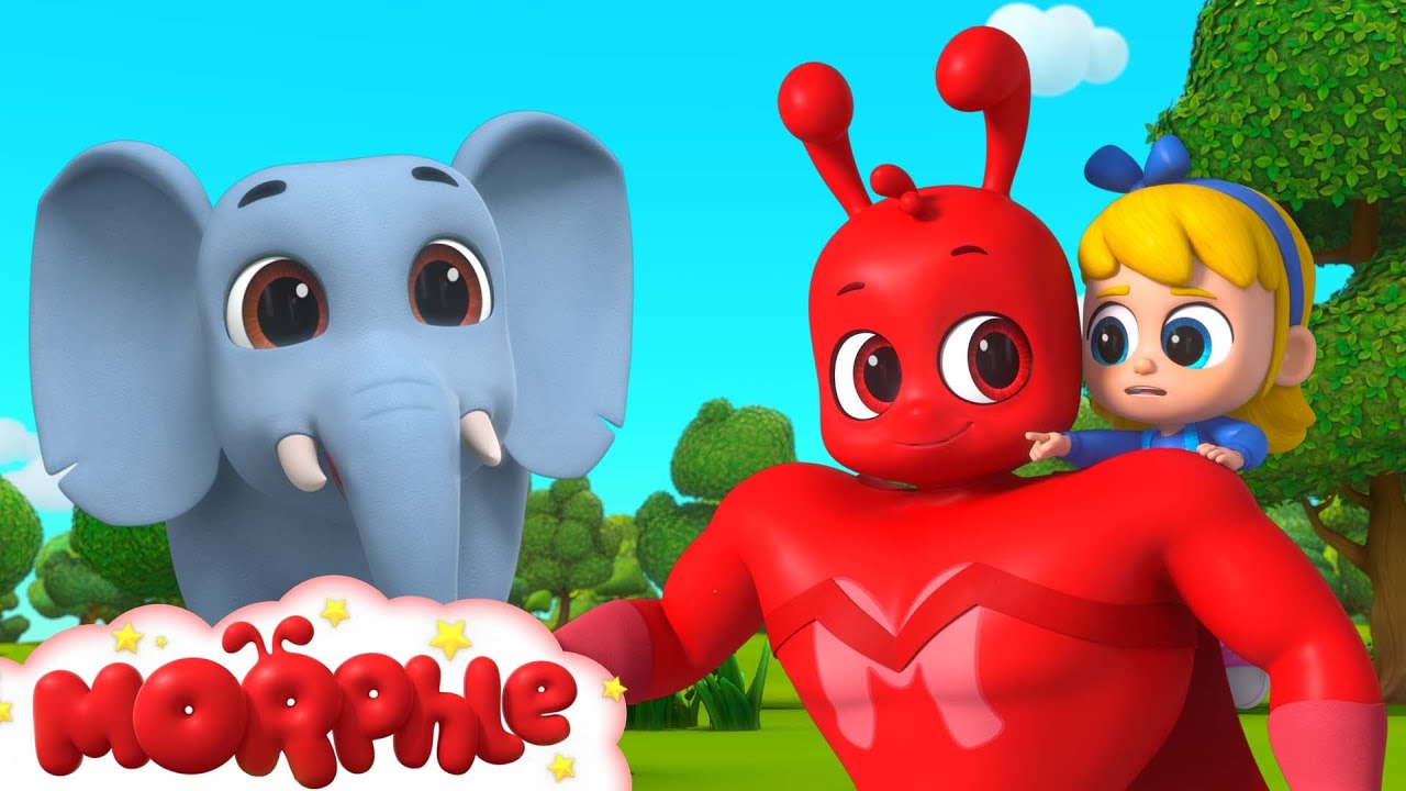 Giant Animals | Morphle and Gecko's Garage - Cartoons for Kids
